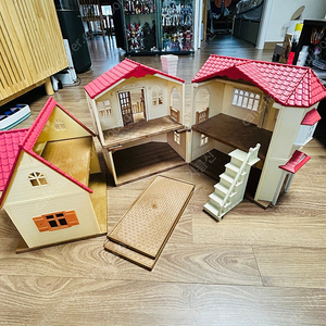 실바니안패밀리 이층집,하늘지붕집