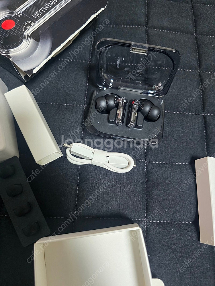 낫띵 무선 블루투스 이어폰 블랙--1