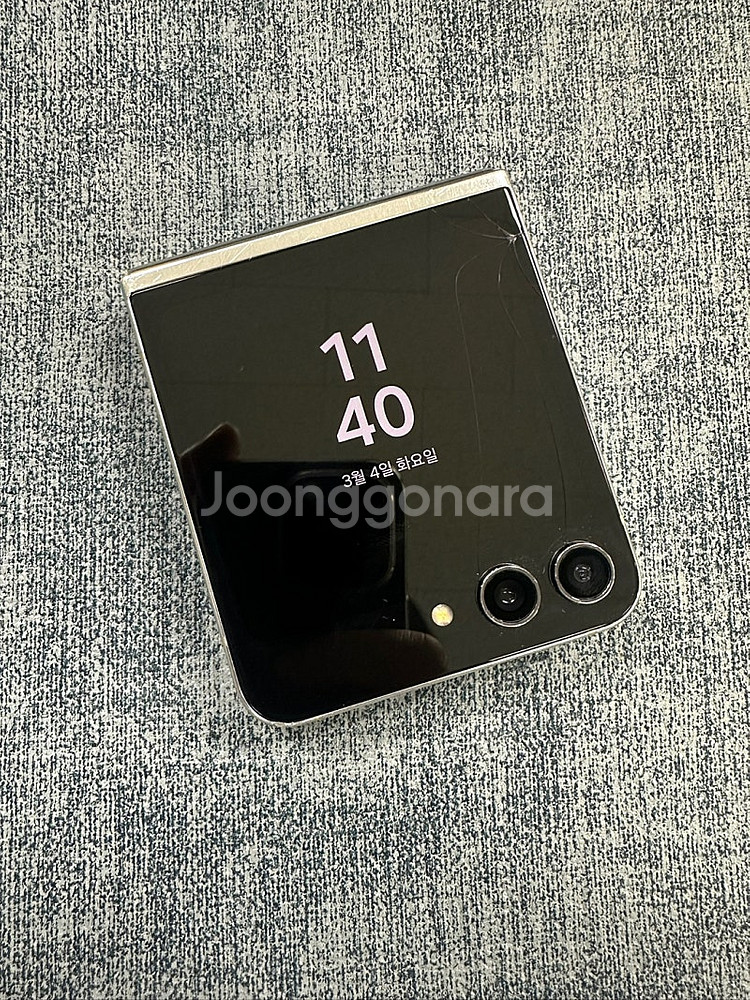 갤럭시Z플립5 256G 화이트 게임용 서브용 가성비폰 ...--5