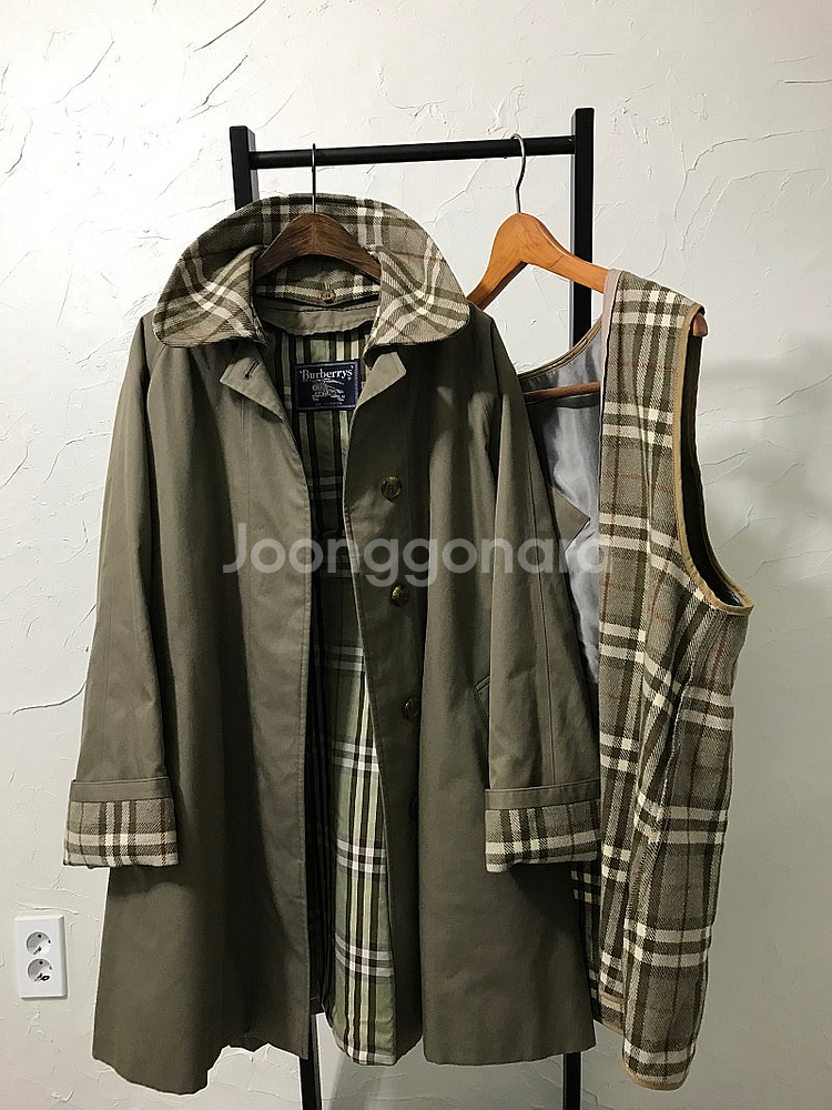 버버리 정품 트렌치코트--0