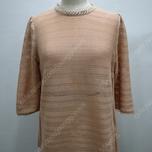 여성 MINE 마인 니트 5부소매 비침