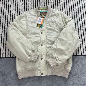 (새상품)L샌드사운드 ma-1 봄버자켓 점퍼 아이보리