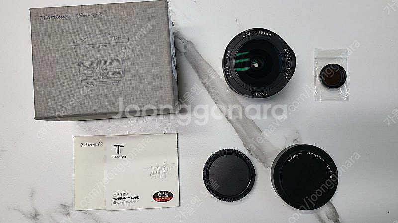 급처)아티산 7.5mm F2 소니E 어안렌즈(가격네고)--0