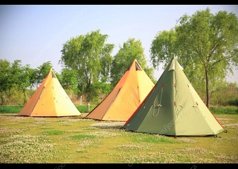 노스이글 티피 300 그린 캠핑텐트 판매합니다 이미지