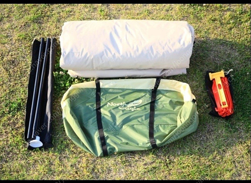 노스이글 티피 300 그린 캠핑텐트 판매합니다 이미지