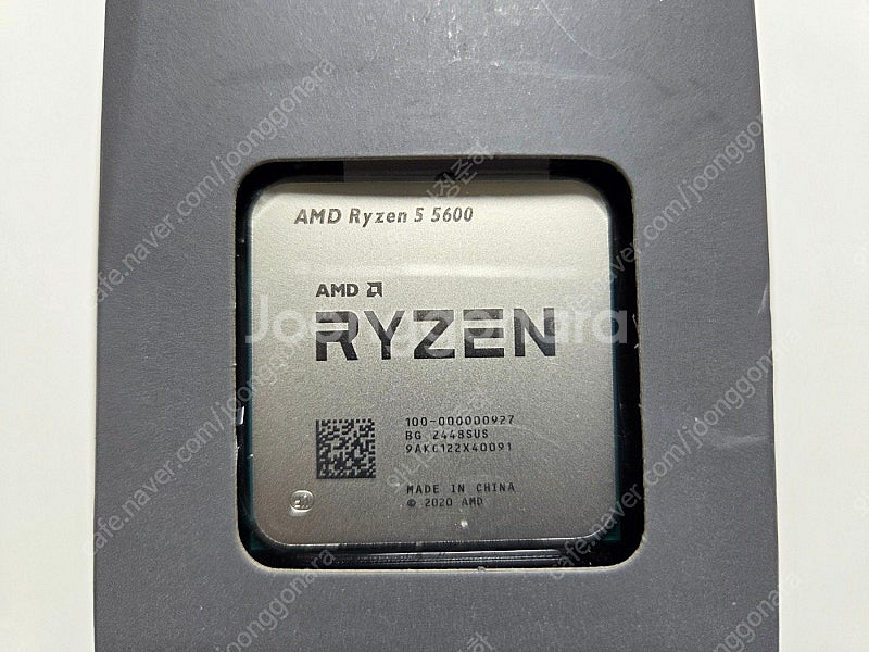 AMD 라이젠5 5600 단순개봉 (제이씨현/정발/25...--1