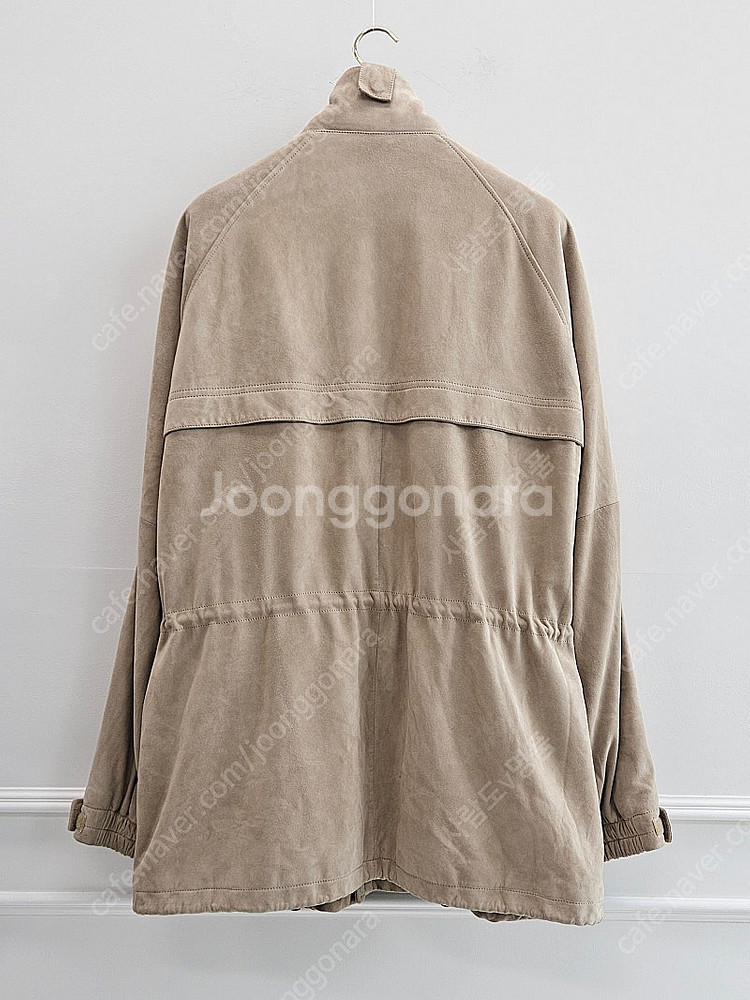 로로피아나 베이지 스웨이드 아이서 자켓 [ 쿠치넬리 에...--5