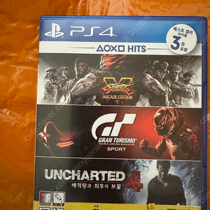 PS4 게임 3종 합본(스트리트 파이터,그란트리수모,언챠티드)