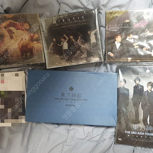 동방신기 미로틱a~c, 미로틱콘서트dvd와 스탬프 일괄 양도합니다.