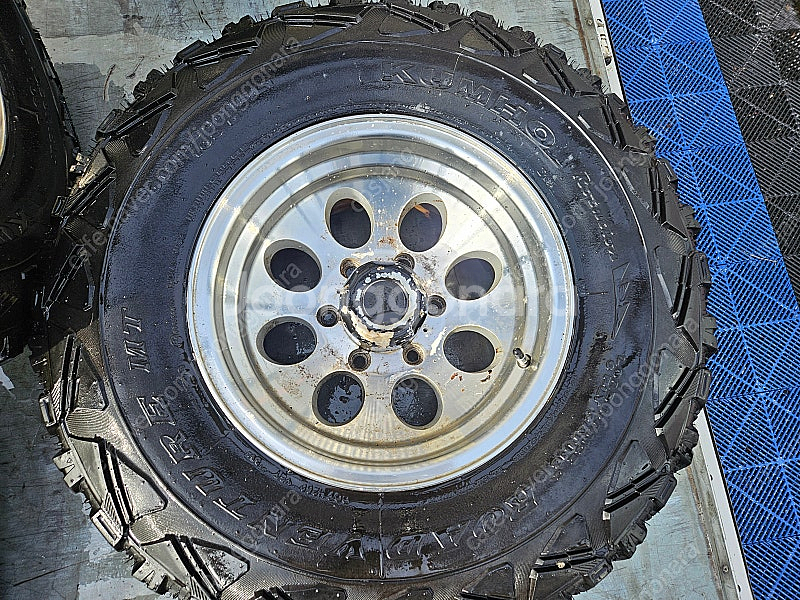 MT31타이어+머드락휠15인치 (한대분)--4