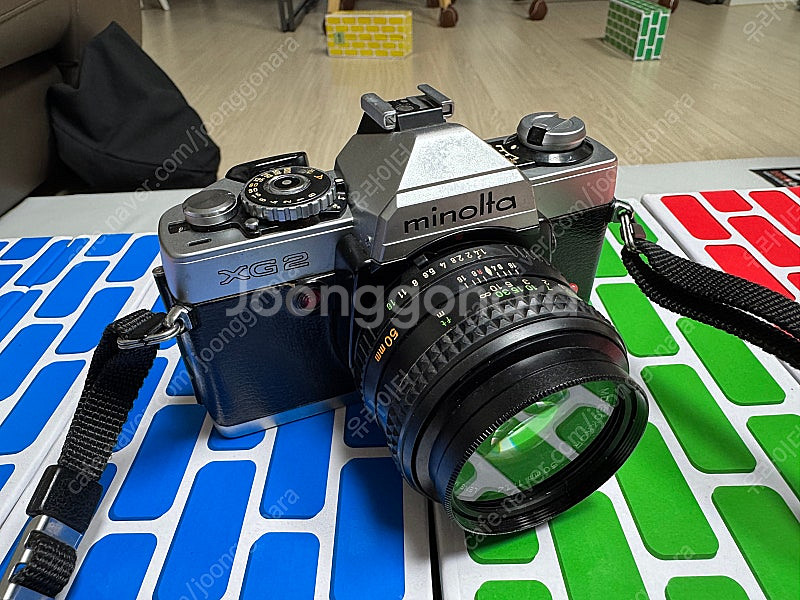 미놀타 필름 카메라 xg2 + MD Rokkor 50mm f1.4--0