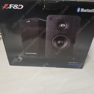 F&D 에프앤디 H40BT 2채널 블루투스 스피커 팝니다.