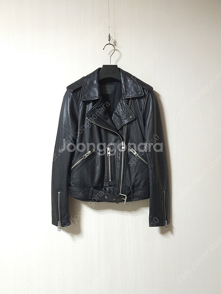 올세인츠 allsaints 램스킨 라이더 자켓 us2 ...--0
