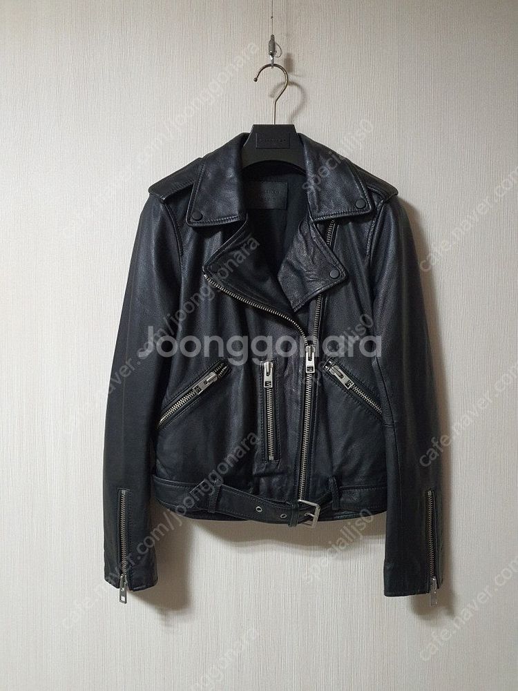 올세인츠 allsaints 램스킨 라이더 자켓 us2 ...--2