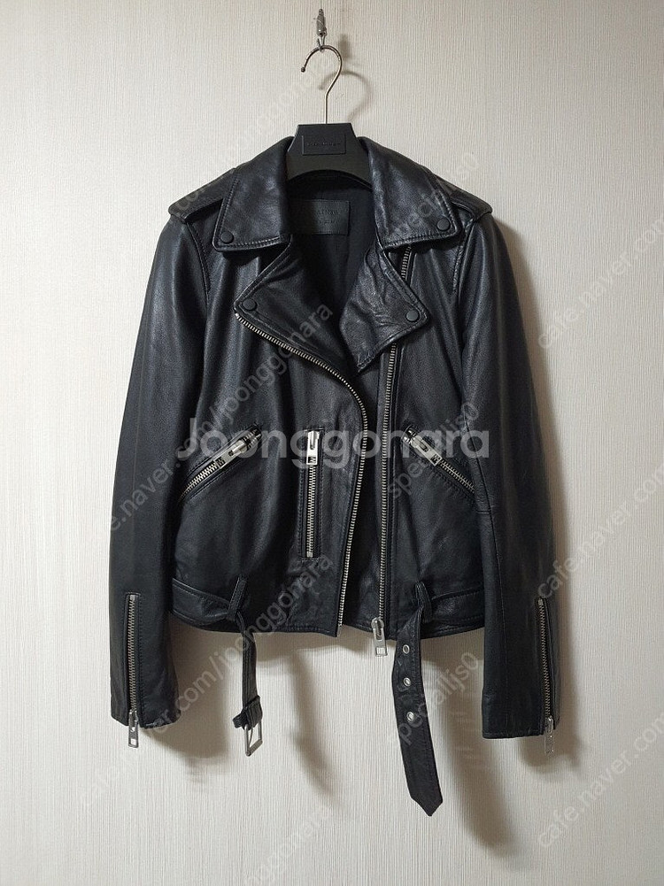 올세인츠 allsaints 램스킨 라이더 자켓 us2 ...--3
