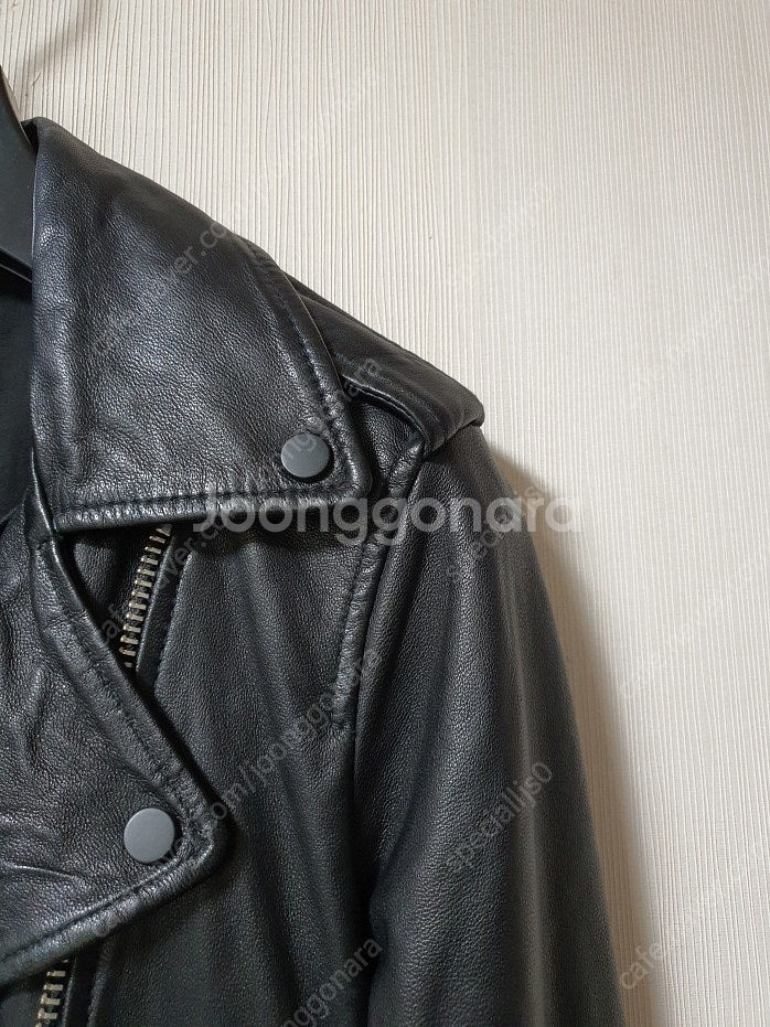 올세인츠 allsaints 램스킨 라이더 자켓 us2 ...--5