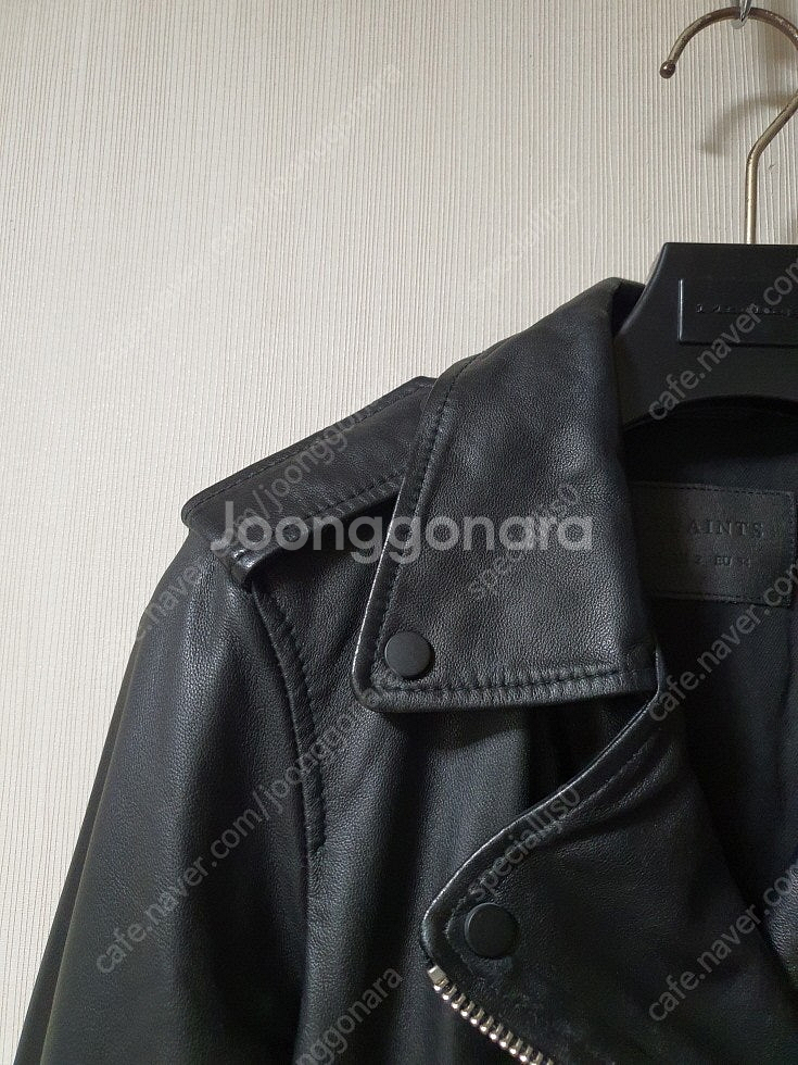 올세인츠 allsaints 램스킨 라이더 자켓 us2 ...--6