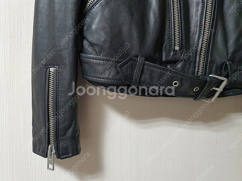 올세인츠 allsaints 램스킨 라이더 자켓 us2 ...--8