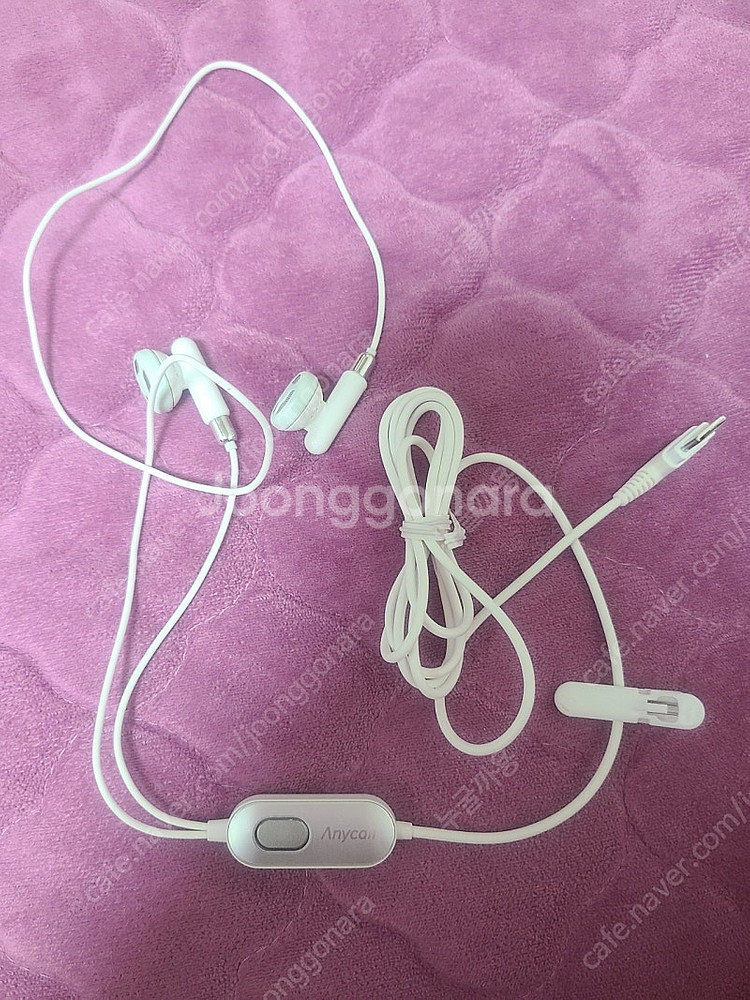 애니콜 이어폰 새상품--1