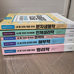 의학계열 수험생/의대 예과생 추천 도서 (병리학/분자생물학/면역학/)