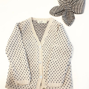 우프 알파카 가디건 & 네키 (2-3세)