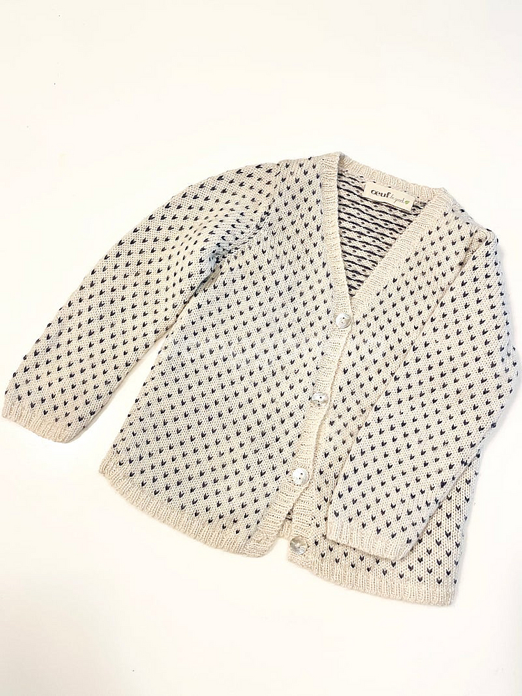 우프 알파카 가디건 & 네키 (2-3세)--2