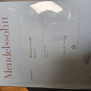 헨레 피아노악보 에키에르 파데레브스키 쇼팽 모차르트 등