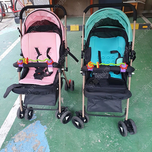 트윈 쌍둥이 유모차