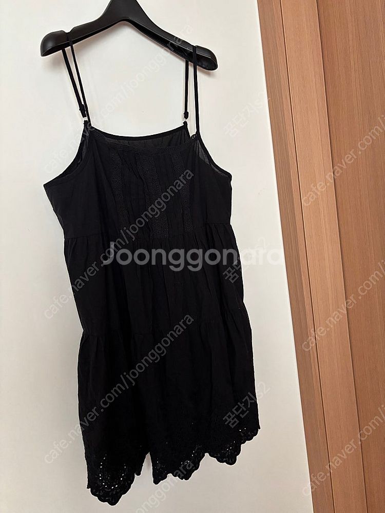 뷔스티에 아일렛 레이스 민소매원피스 뷔스티에 나시 슬리...--1