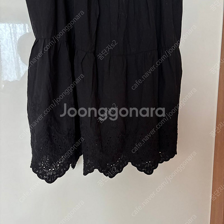 뷔스티에 아일렛 레이스 민소매원피스 뷔스티에 나시 슬리...--4