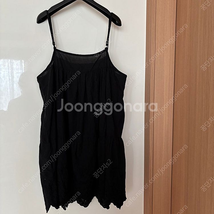 뷔스티에 아일렛 레이스 민소매원피스 뷔스티에 나시 슬리...--5