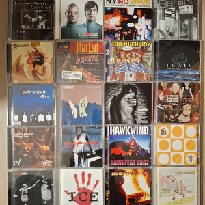 수입 록 Rock 시디 CD 21장 일괄