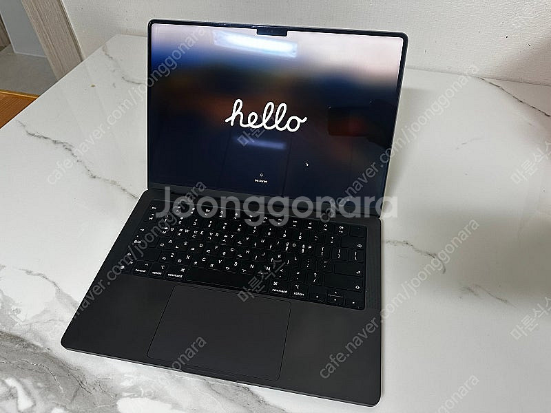 맵북프로 M3 스페이스블랙 14인치 / 애플케어 27년...--0