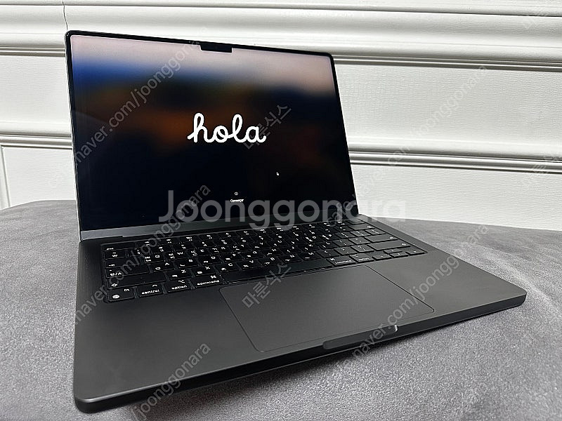 맵북프로 M3 스페이스블랙 14인치 / 애플케어 27년...--2