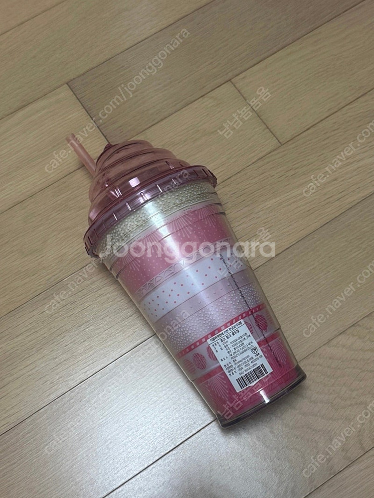 스타벅스 로고 핑크 콜드컵 473ml--1