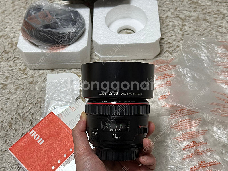 캐논 EF 50mm F1.2L USM (50.2 오이만...--5