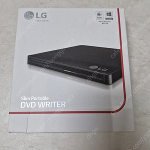 LG 슬림 포터블 DVD 라이터 GP50NB40