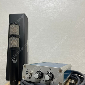 AKG C34 빈티지 스테레오 콘덴서 마이크