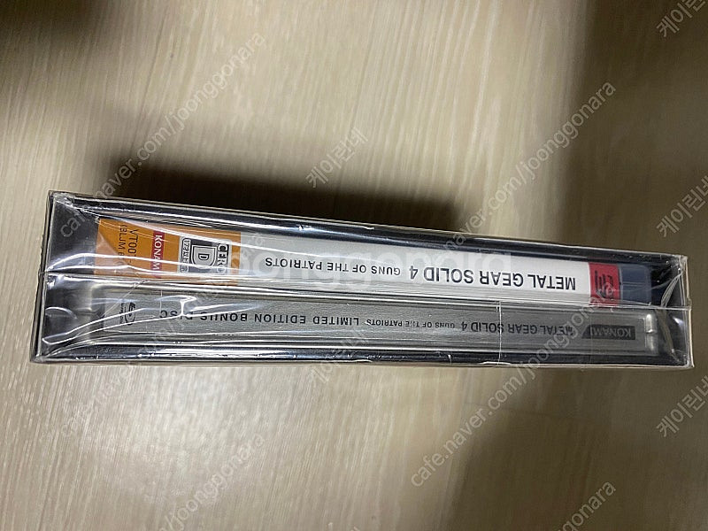 Ps3 메탈기어솔리드4 한정판(일판 미개봉)--2