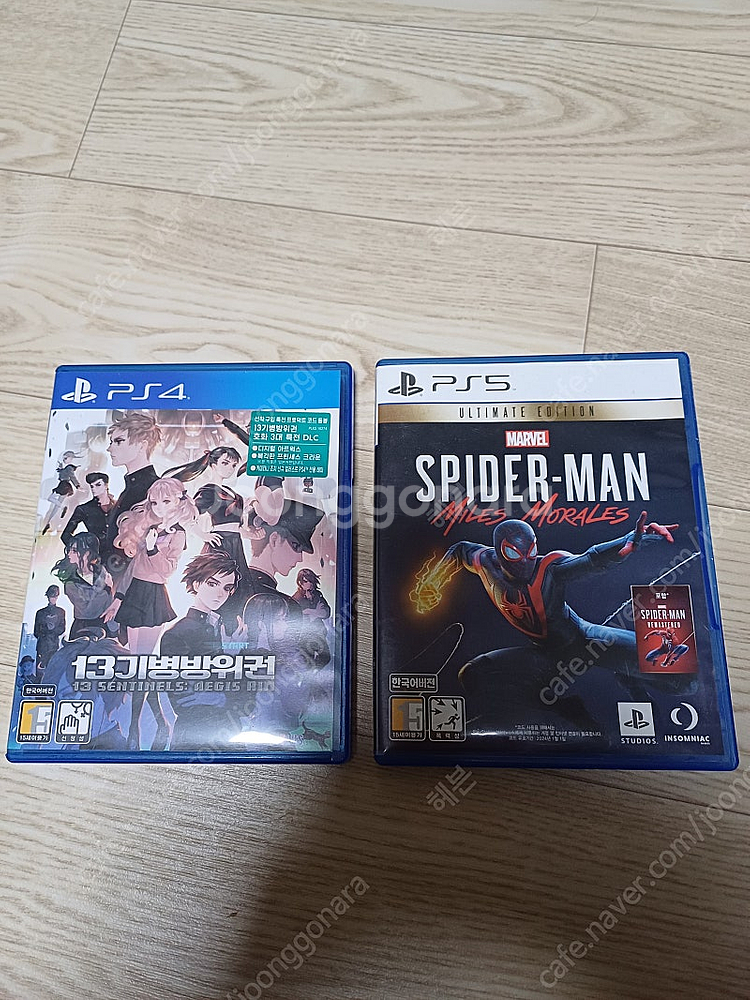 ps5 게임 스파이더맨 13기병방위권 판매합니다--0