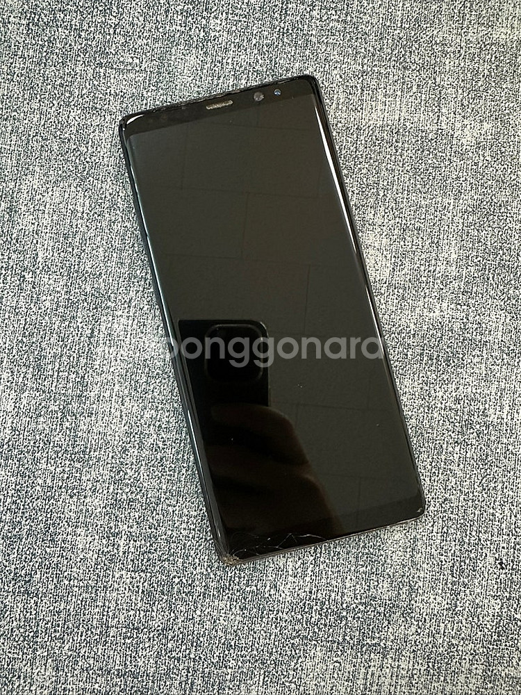 갤럭시노트8 64G 블랙 액정미세파손 기능정상 게임용 ...--5
