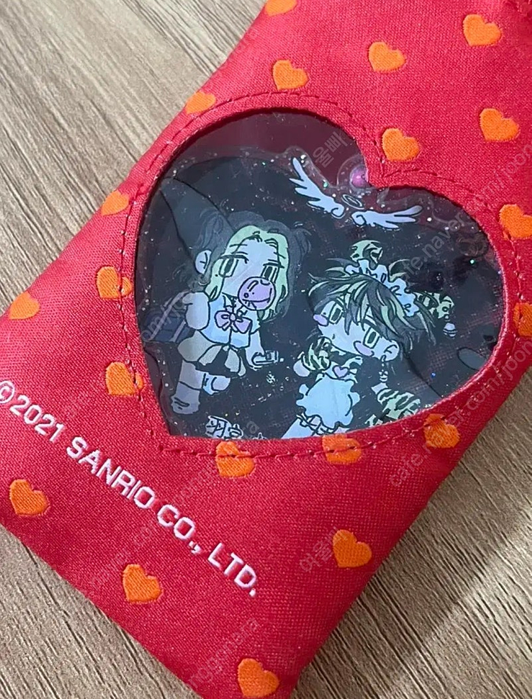 산리오 오마모리 포카홀더 키티 헬로키티 행운 부적 키링 마이멜로디 마멜--2