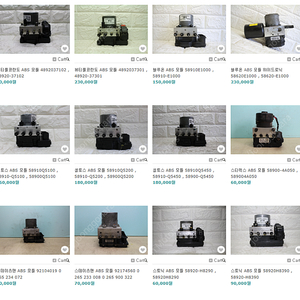 뷰티풀코란도 ,블루온 ,셀토스 ,스타렉스 ,스토닉 ,스테이츠맨 ABS모듈