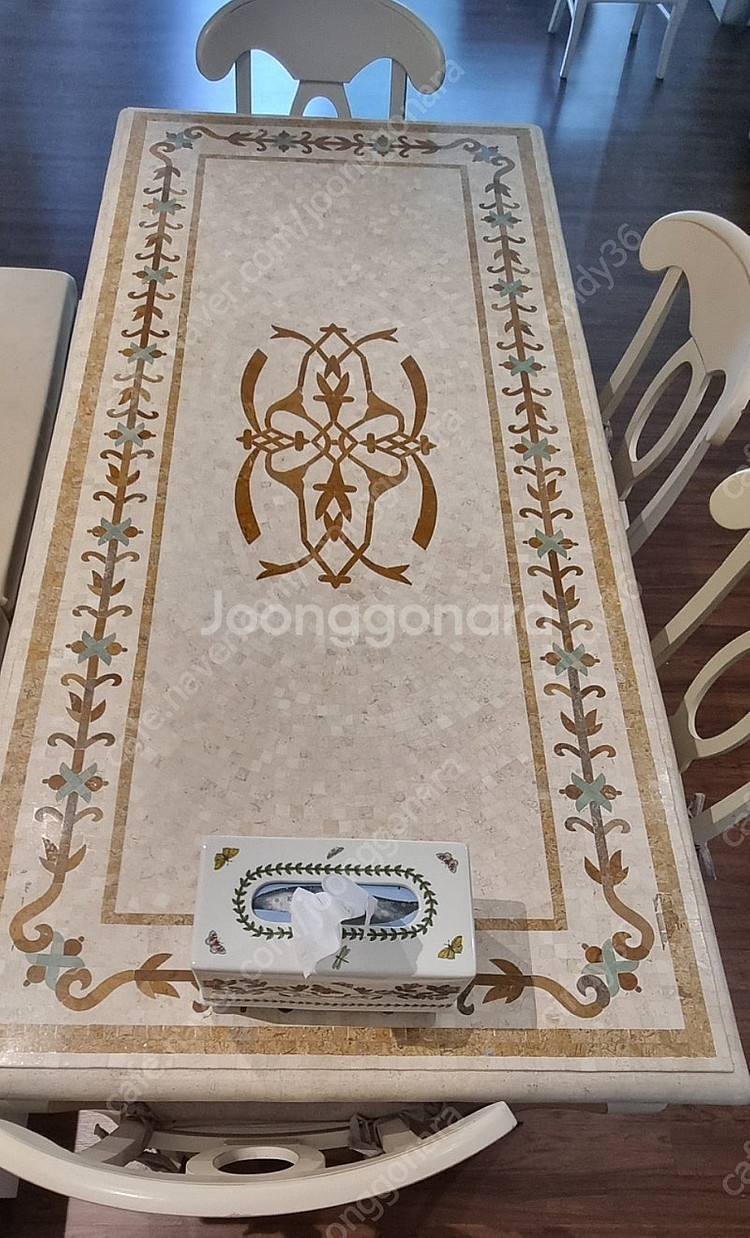 디자인벤처스 엘리제 식탁세트 팝니다!--0