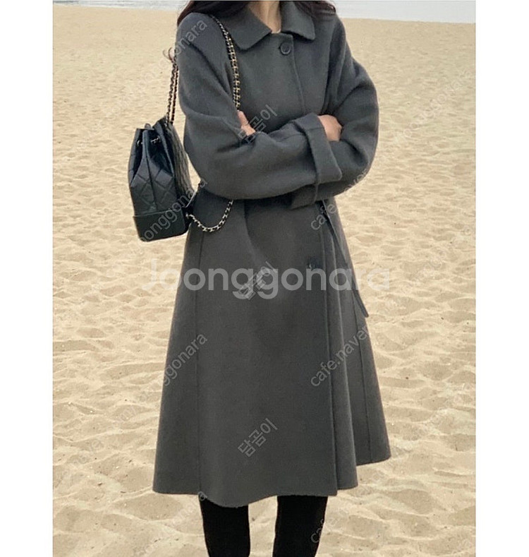 [새상품] 웨어웨더 리버코트 챠콜 기본기장--5