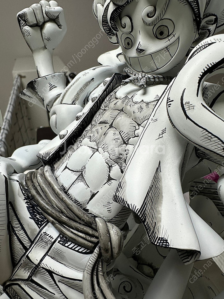 원피스 루피 기어5 기간트(피규어아츠 제로) 만화책 도색--1