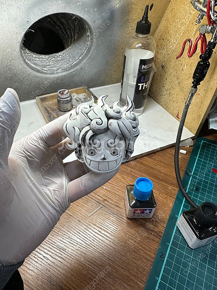 원피스 루피 기어5 기간트(피규어아츠 제로) 만화책 도색--6