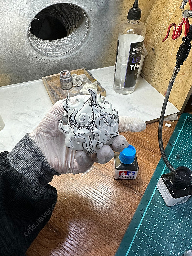 원피스 루피 기어5 기간트(피규어아츠 제로) 만화책 도색--7