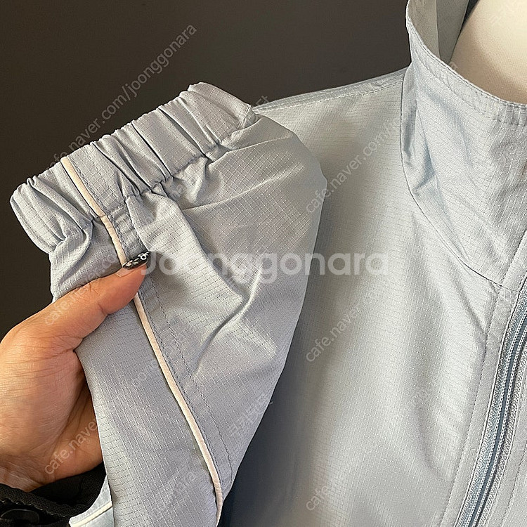 SPRIS 트랙탑 스카이블루 점퍼 아우터 자켓 거의 새...--3