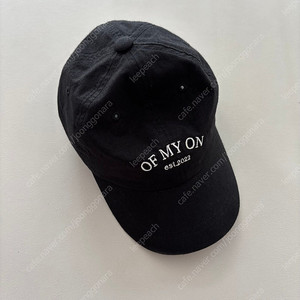 오브마이온 시그니처 로고 볼캡 (블랙)